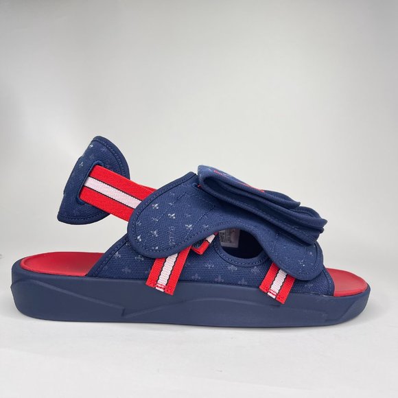 Nike Air Jordan LS x Paris St Germain Navy Blue Slide 12,13,and 14 DJ2992-400 - Picture 2 of 11